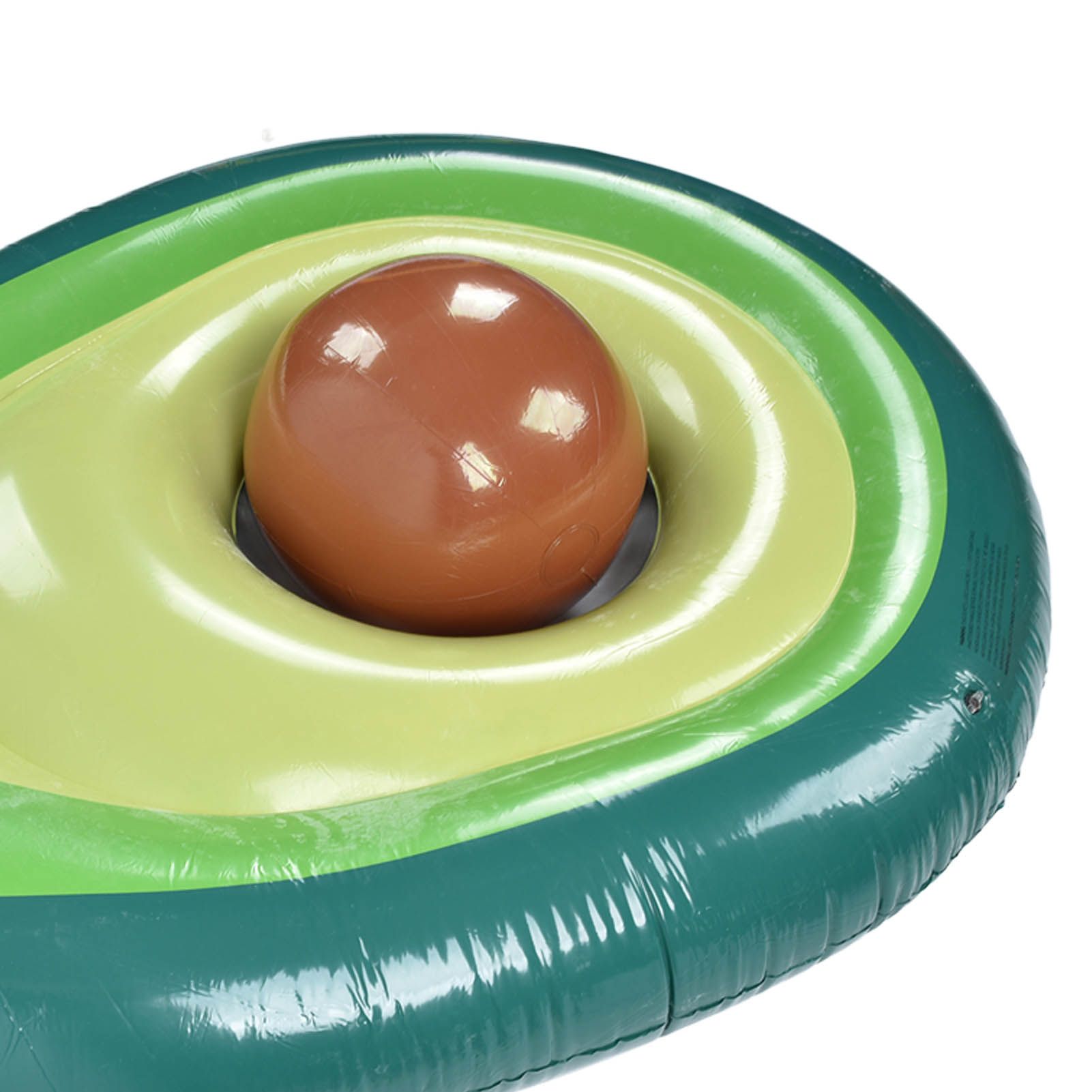 Avocado Pool Float PVC Inflatable Pools Raft Lounger Beach Floaty Party Toys with Ball V1294-YM0523-3111220013311