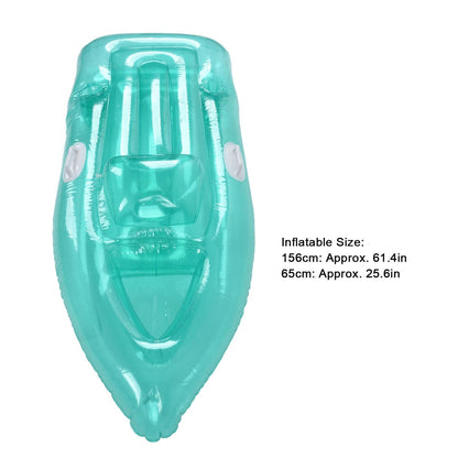 Inflatable Surfboard Safe Stable Prevent Air Leakage Portable Inflatable Body Board with Handles for Children V1294-YM0523-3111220014511