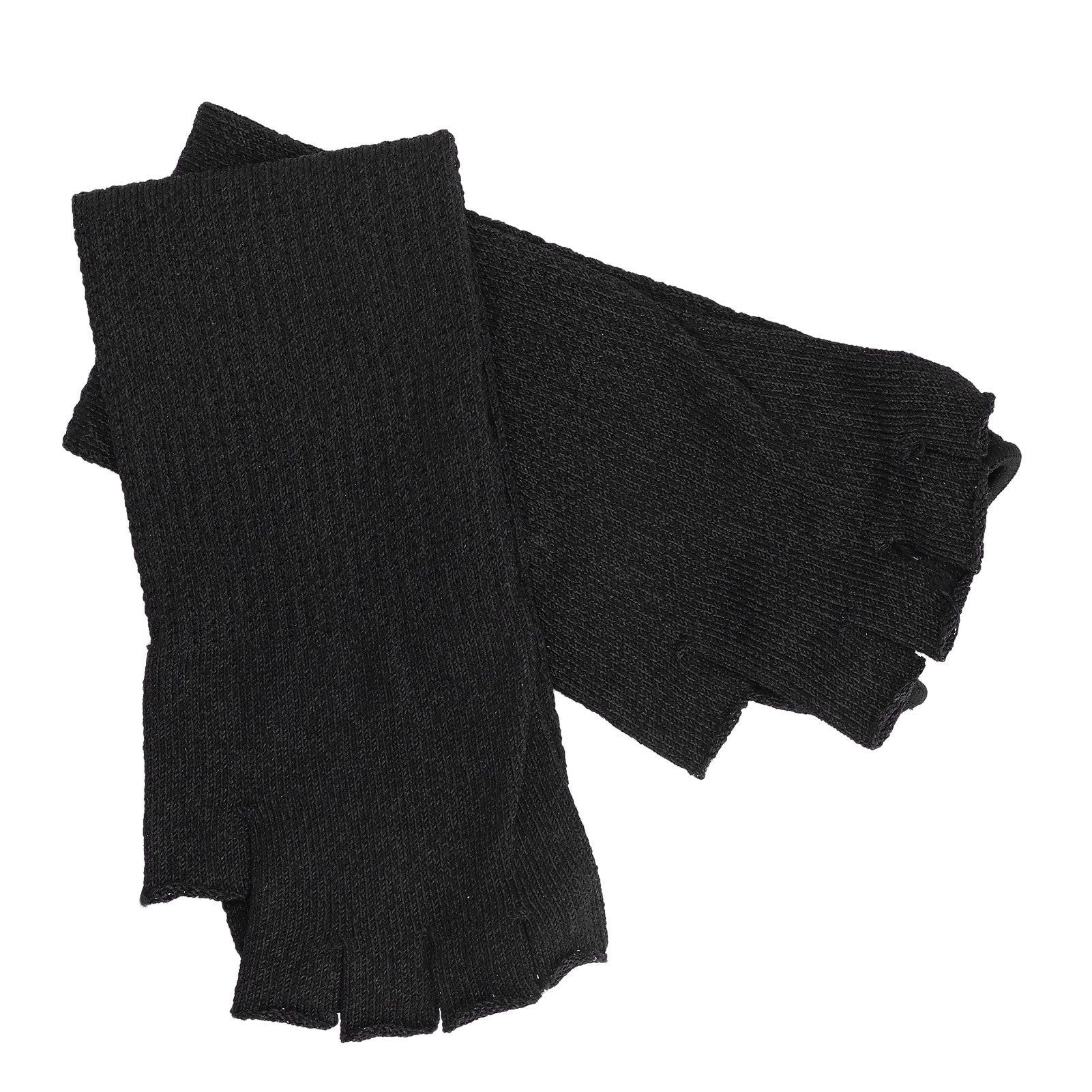 Arm Guards 45cm/17.7in Cut Resistant Half Finger Arm Sleeve for Kitchen Woodworking Gardening Black V1294-YM0523-3111220014711