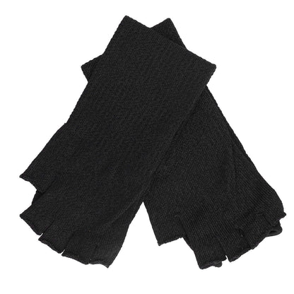 Arm Guards 45cm/17.7in Cut Resistant Half Finger Arm Sleeve for Kitchen Woodworking Gardening Black V1294-YM0523-3111220014711