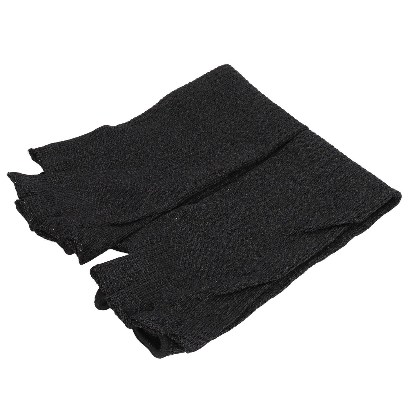 Arm Guards 45cm/17.7in Cut Resistant Half Finger Arm Sleeve for Kitchen Woodworking Gardening Black V1294-YM0523-3111220014711