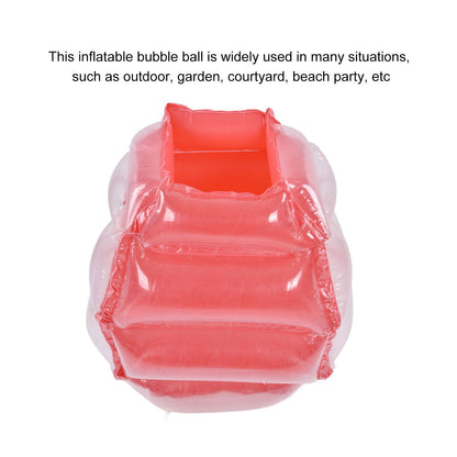 Inflatable Bubble Toy Outdoor Red Body Bubble Ball Interesting PVC Bubble Ball for Kids Adult V1294-YM0523-3111220015011
