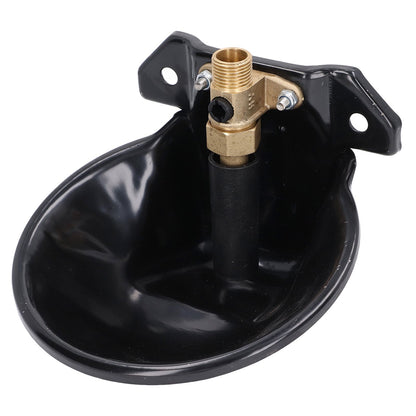 Sheep Water Bowl Stainless Steel Copper Valve Touch Switch Thickened Automatic Goats Drinking Waterer for Farm V1294-YM0523-3111220015711