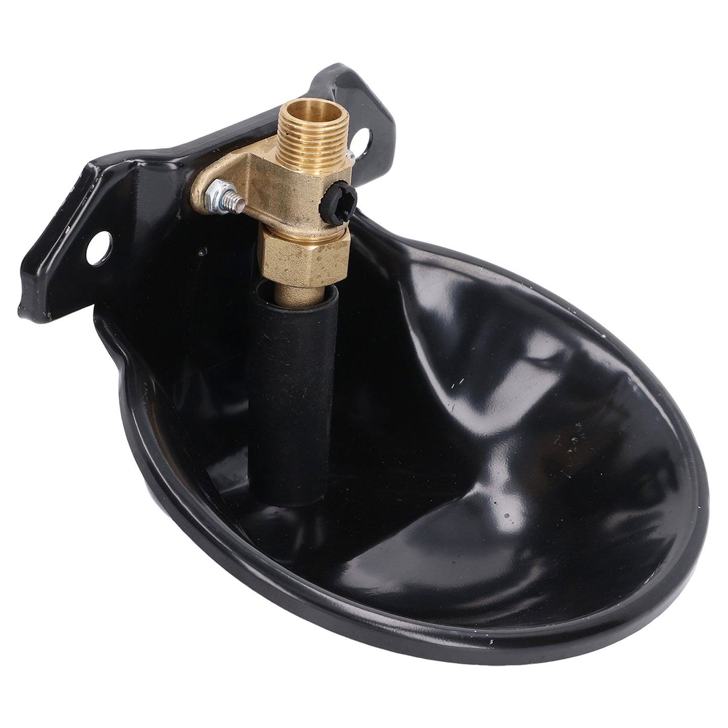 Sheep Water Bowl Stainless Steel Copper Valve Touch Switch Thickened Automatic Goats Drinking Waterer for Farm V1294-YM0523-3111220015711