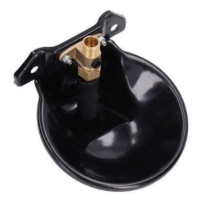 Sheep Water Bowl Stainless Steel Copper Valve Touch Switch Thickened Automatic Goats Drinking Waterer for Farm V1294-YM0523-3111220015711