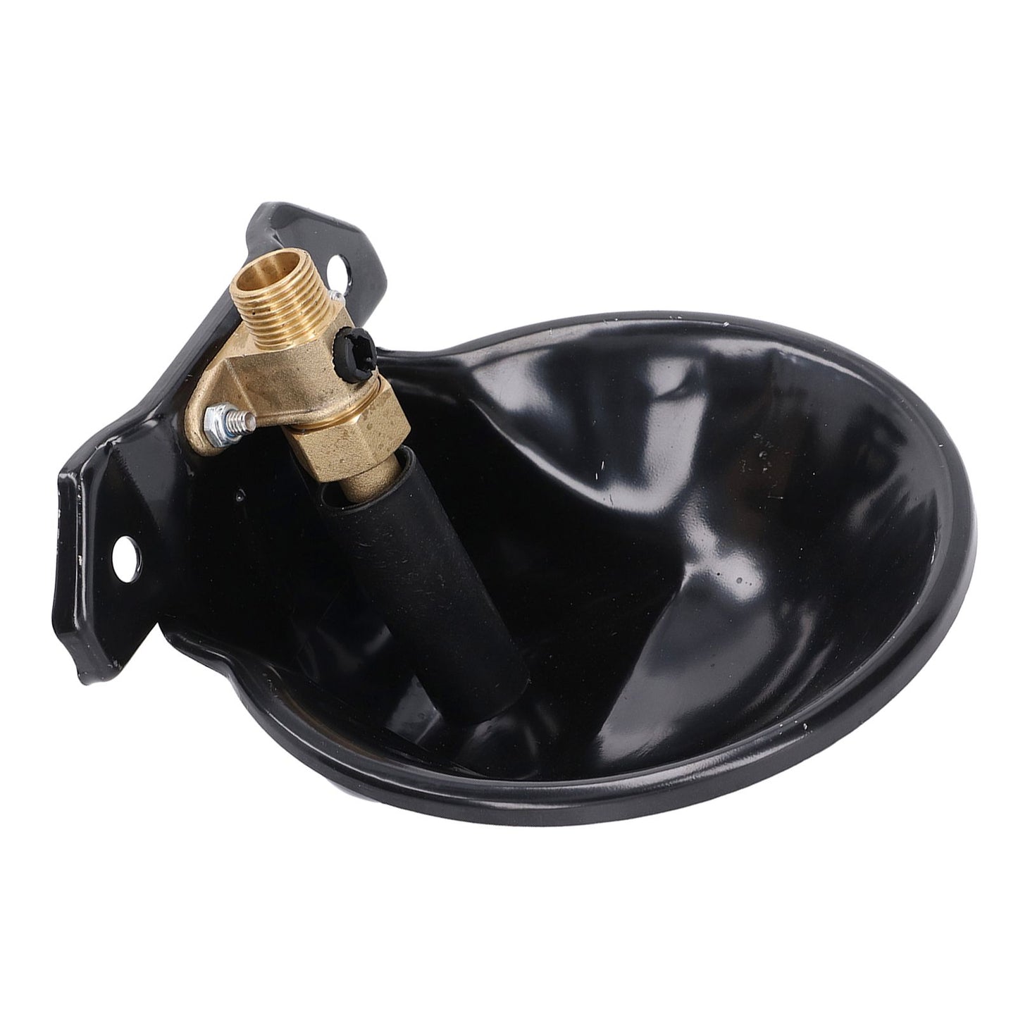 Sheep Water Bowl Stainless Steel Copper Valve Touch Switch Thickened Automatic Goats Drinking Waterer for Farm V1294-YM0523-3111220015711