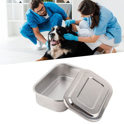 Stainless Steel Needle Box Veterinary Needle Cooking Needle Box Acupuncture Box Veterinary Supplies Equipment V1294-YM0523-3111220017611