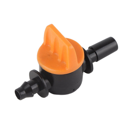50pcs Drip Irrigation Valve 4/7mm Outer Diameter 6mm/0.2in Drip Irrigation Switching Valve for Irrigation V1294-YM0523-3111220017811