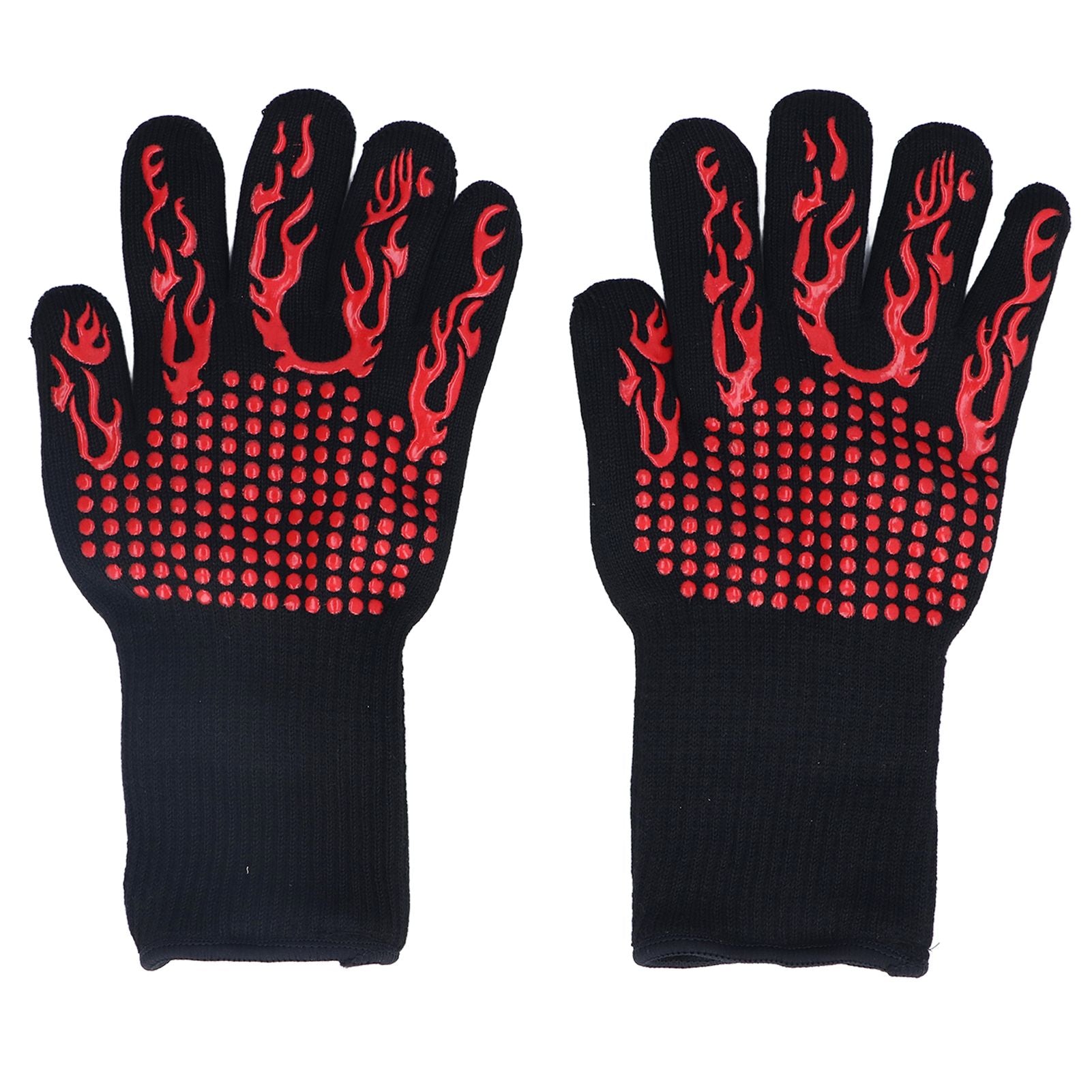 800 degrees C Heat Resistant Gloves Washable Insulation Fireproof Gloves for Outdoor BBQ Grilling V1294-YM0523-3111220017911