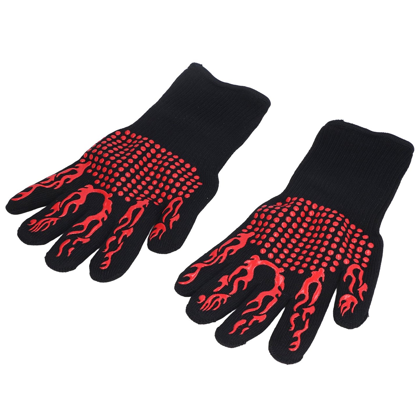 800 degrees C Heat Resistant Gloves Washable Insulation Fireproof Gloves for Outdoor BBQ Grilling V1294-YM0523-3111220017911