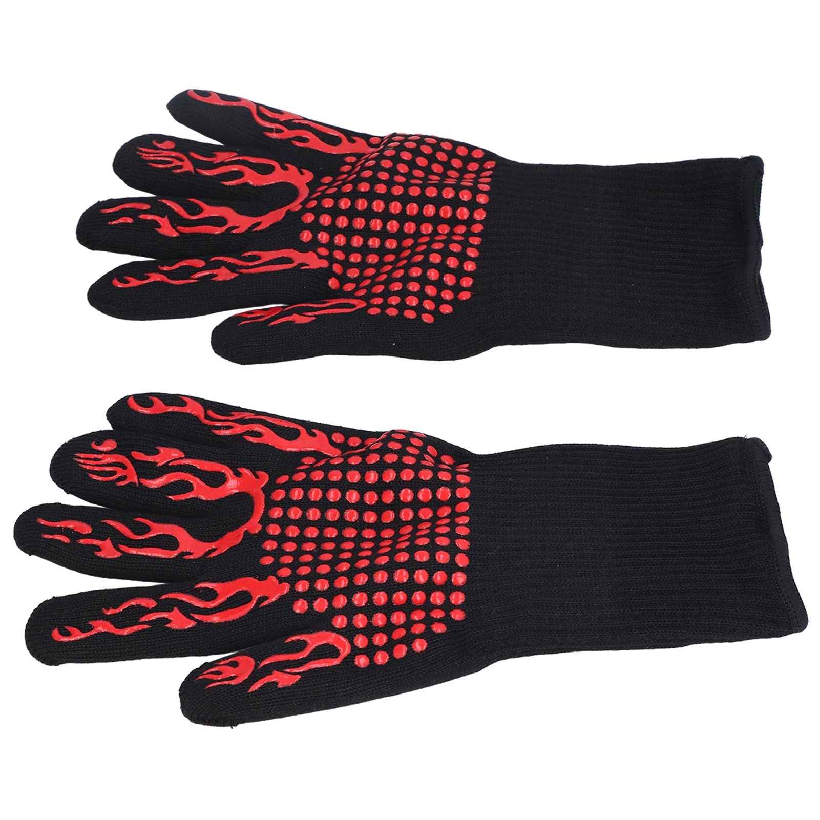 800 degrees C Heat Resistant Gloves Washable Insulation Fireproof Gloves for Outdoor BBQ Grilling V1294-YM0523-3111220017911