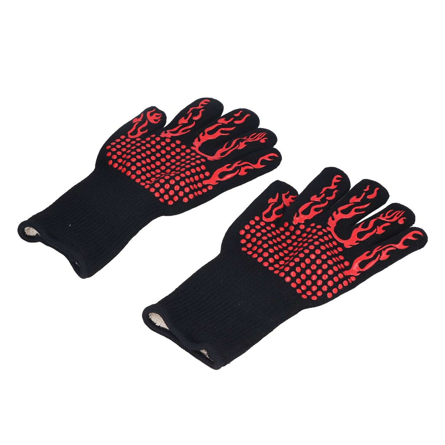 800 degrees C Heat Resistant Gloves Washable Insulation Fireproof Gloves for Outdoor BBQ Grilling V1294-YM0523-3111220017911