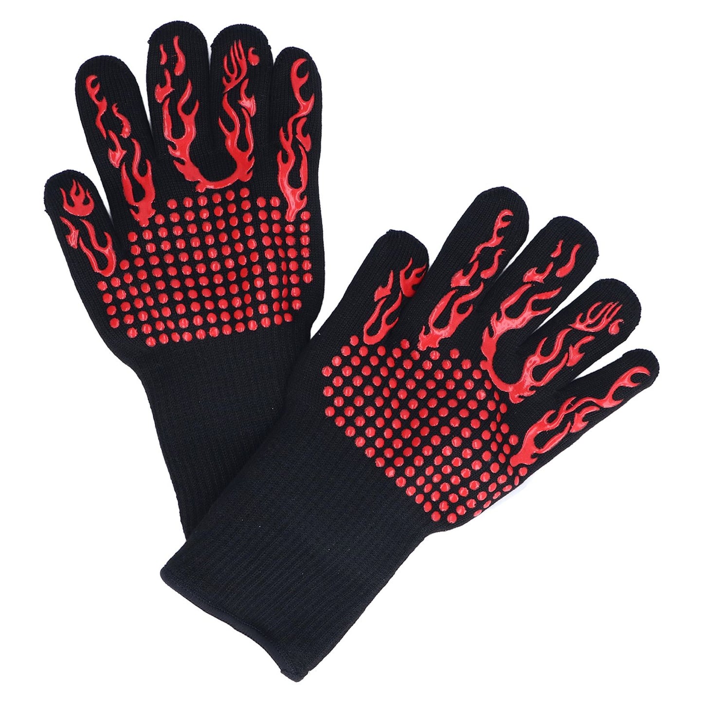 800 degrees C Heat Resistant Gloves Washable Insulation Fireproof Gloves for Outdoor BBQ Grilling V1294-YM0523-3111220017911