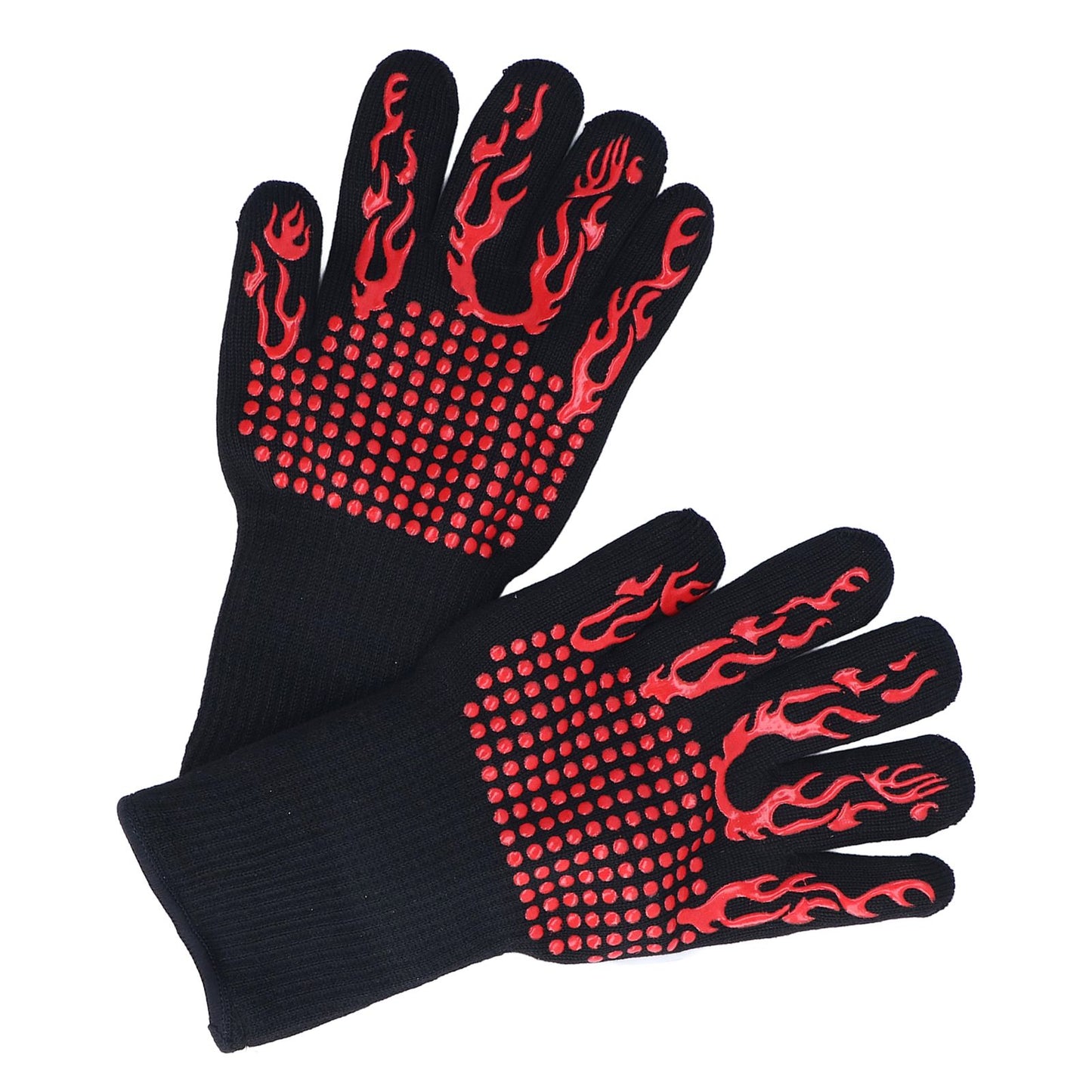 800 degrees C Heat Resistant Gloves Washable Insulation Fireproof Gloves for Outdoor BBQ Grilling V1294-YM0523-3111220017911