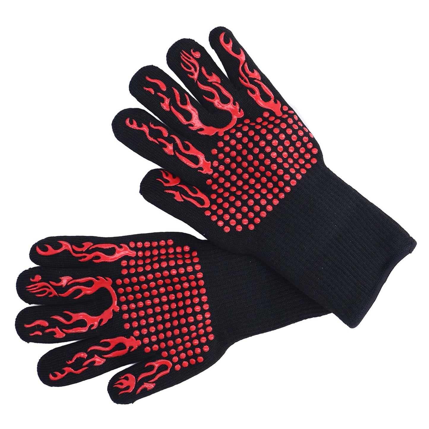 800 degrees C Heat Resistant Gloves Washable Insulation Fireproof Gloves for Outdoor BBQ Grilling V1294-YM0523-3111220017911