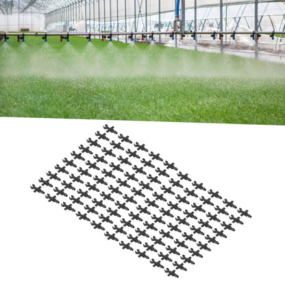 100Pcs 4/7mm Hose Micro Barbed End Plugs Irrigation Fitting Kit for Gardens Landscaping Lawns V1294-YM0523-3111220018311