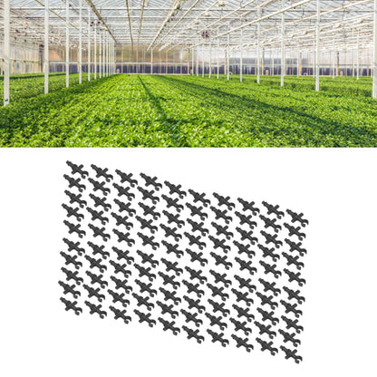 100Pcs 4/7mm Hose Micro Barbed End Plugs Irrigation Fitting Kit for Gardens Landscaping Lawns V1294-YM0523-3111220018311