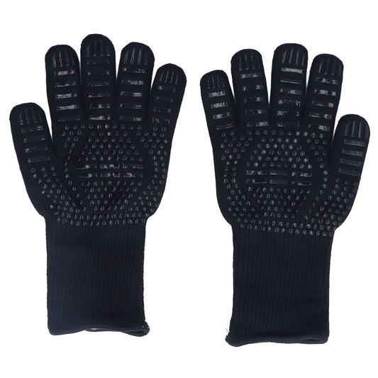 Heat Resistant Gloves 500 degrees C 31cm Hot Proof Mitts Cooking Tool for BBQ Oven Welding V1294-YM0523-3111220018911