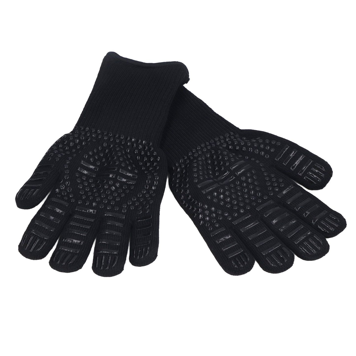 Heat Resistant Gloves 500 degrees C 31cm Hot Proof Mitts Cooking Tool for BBQ Oven Welding V1294-YM0523-3111220018911