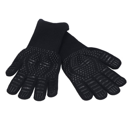 Heat Resistant Gloves 500 degrees C 31cm Hot Proof Mitts Cooking Tool for BBQ Oven Welding V1294-YM0523-3111220018911