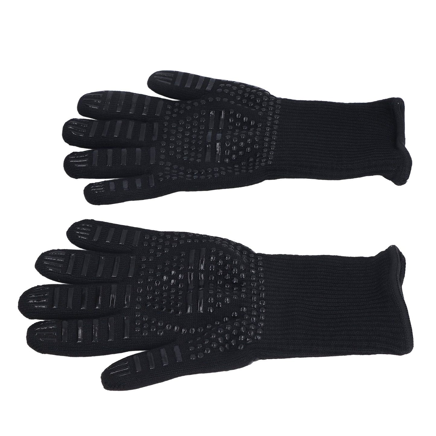 Heat Resistant Gloves 500 degrees C 31cm Hot Proof Mitts Cooking Tool for BBQ Oven Welding V1294-YM0523-3111220018911