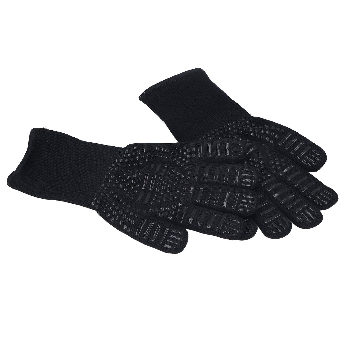 Heat Resistant Gloves 500 degrees C 31cm Hot Proof Mitts Cooking Tool for BBQ Oven Welding V1294-YM0523-3111220018911