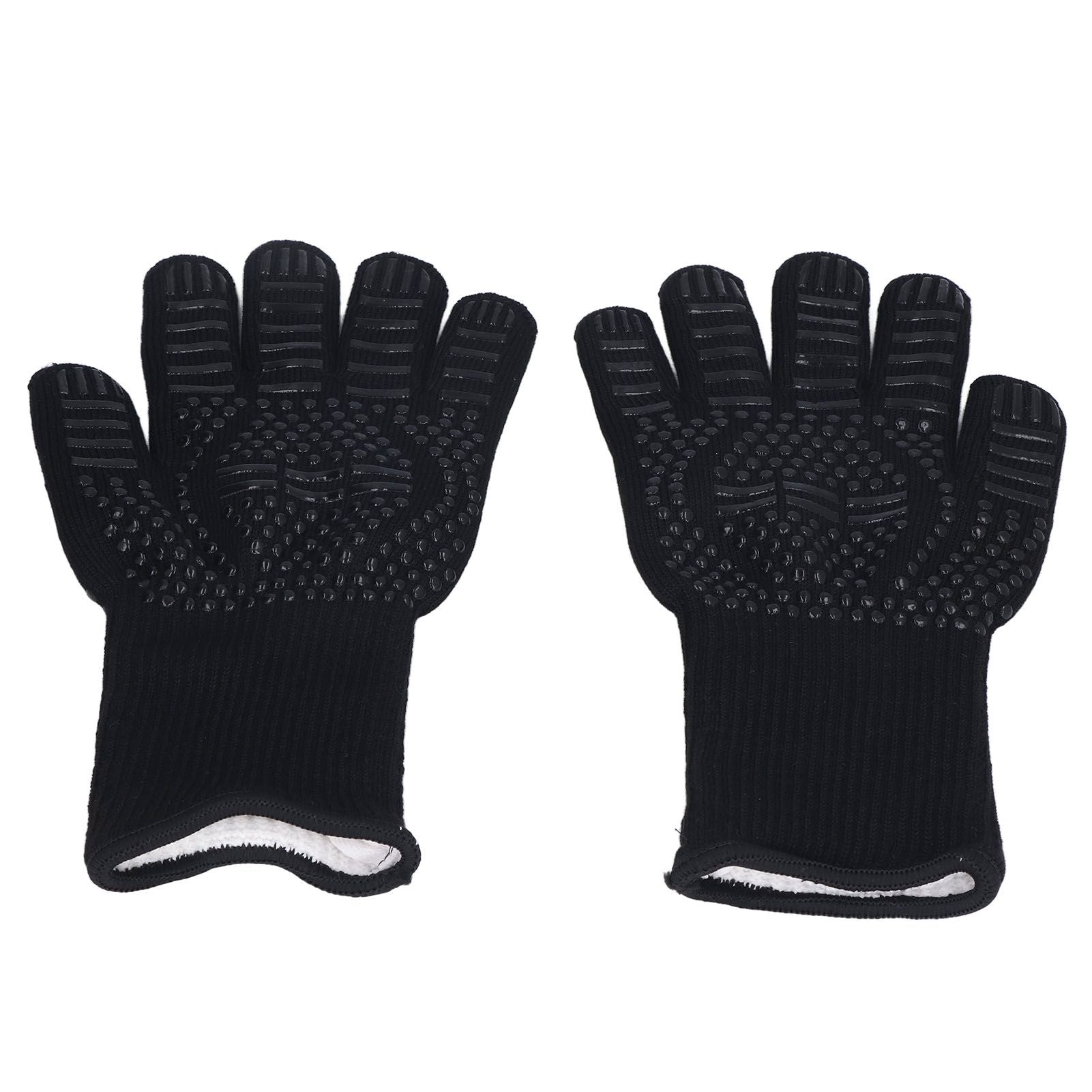 Heat Resistant Gloves 500 degrees C 31cm Hot Proof Mitts Cooking Tool for BBQ Oven Welding V1294-YM0523-3111220018911