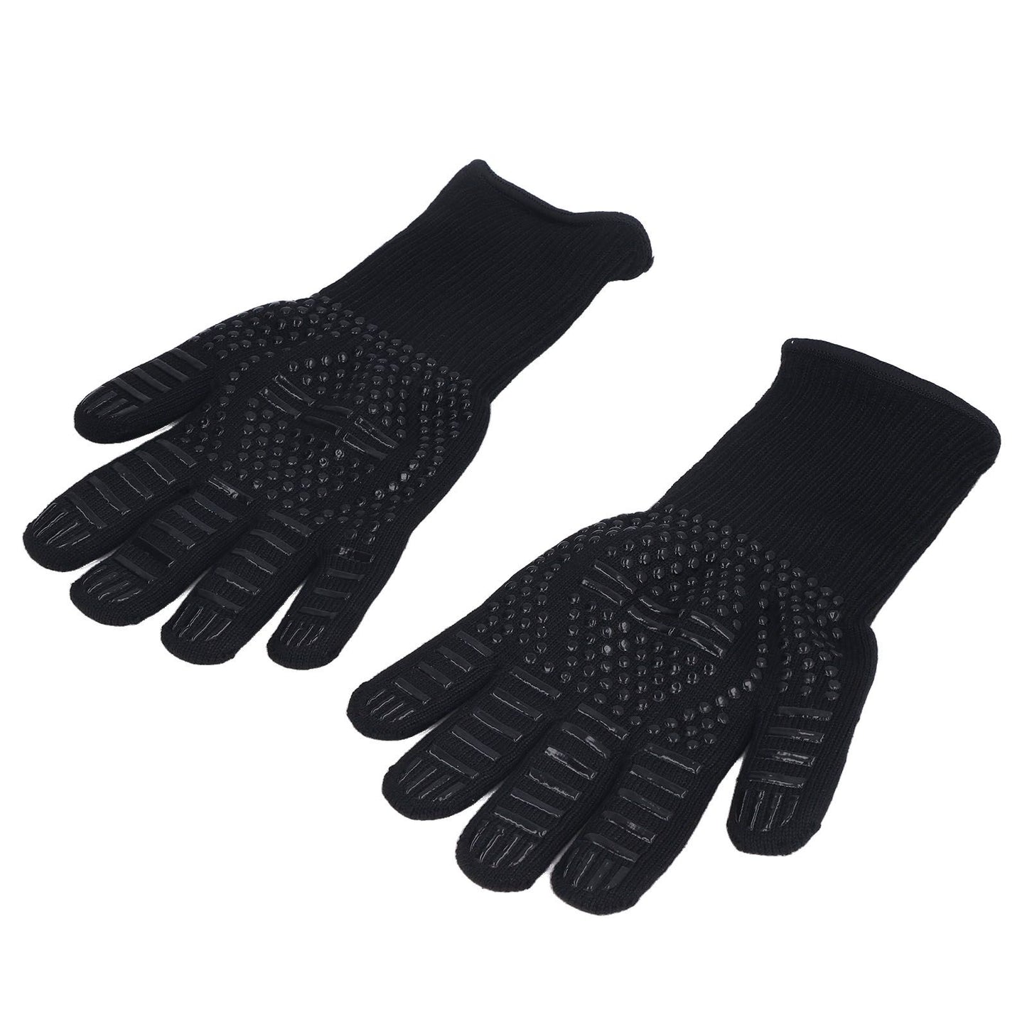 Heat Resistant Gloves 500 degrees C 31cm Hot Proof Mitts Cooking Tool for BBQ Oven Welding V1294-YM0523-3111220018911