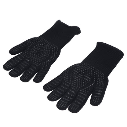 Heat Resistant Gloves 500 degrees C 31cm Hot Proof Mitts Cooking Tool for BBQ Oven Welding V1294-YM0523-3111220018911