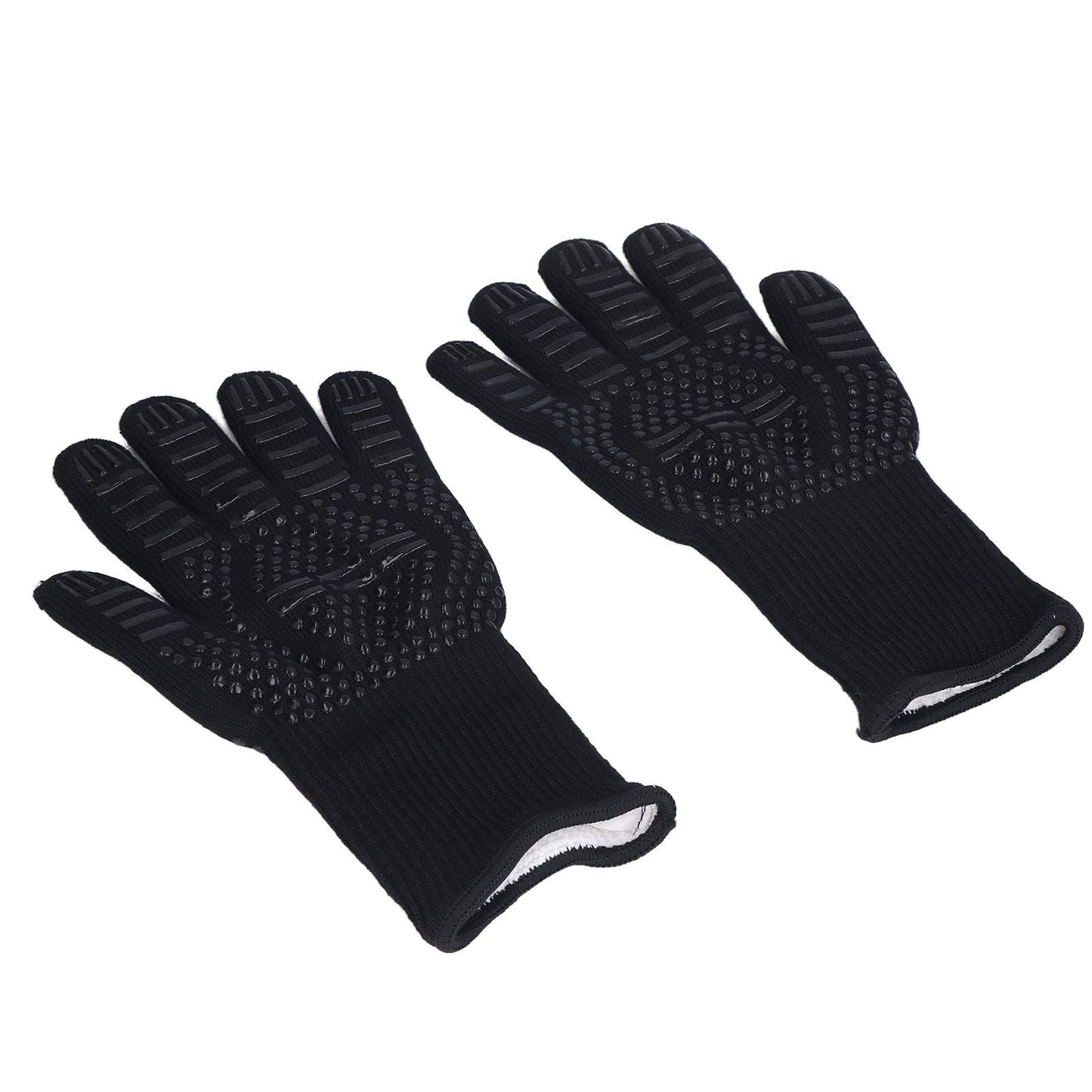 Heat Resistant Gloves 500 degrees C 31cm Hot Proof Mitts Cooking Tool for BBQ Oven Welding V1294-YM0523-3111220018911