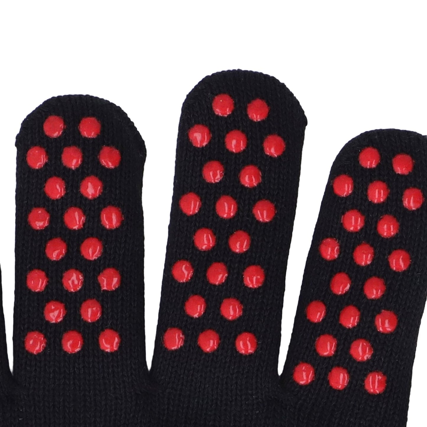 Heat Resistant Gloves 25cm Separate Fingers Hot Proof Mitts Cooking Tool for BBQ Welding V1294-YM0523-3111220019611