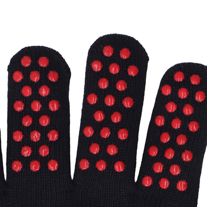 Heat Resistant Gloves 25cm Separate Fingers Hot Proof Mitts Cooking Tool for BBQ Welding V1294-YM0523-3111220019611