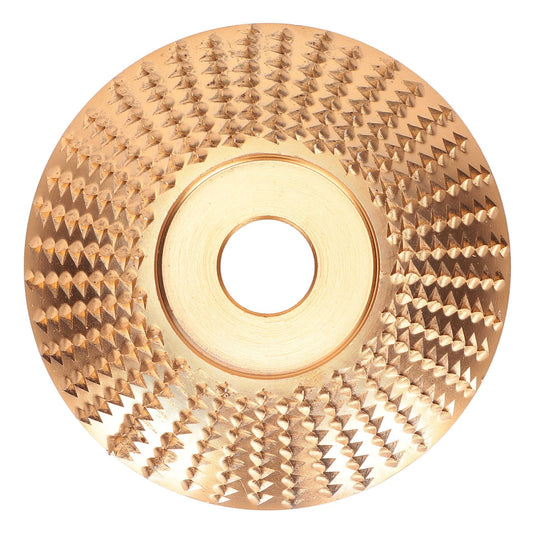 Grinding Wheel High Carbon Steel Saw Disc Quick Clearing Wear Resistant Curved Gold Woodworking Grinder Disc V1294-YM0523-3111220019711