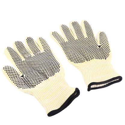 BBQ Grill Gloves 800 degrees C Heat Resistant Insulating Open Fire Proof Professional for Firepit Oven V1294-YM0523-3111220019811