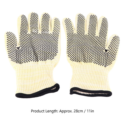 BBQ Grill Gloves 800 degrees C Heat Resistant Insulating Open Fire Proof Professional for Firepit Oven V1294-YM0523-3111220019811