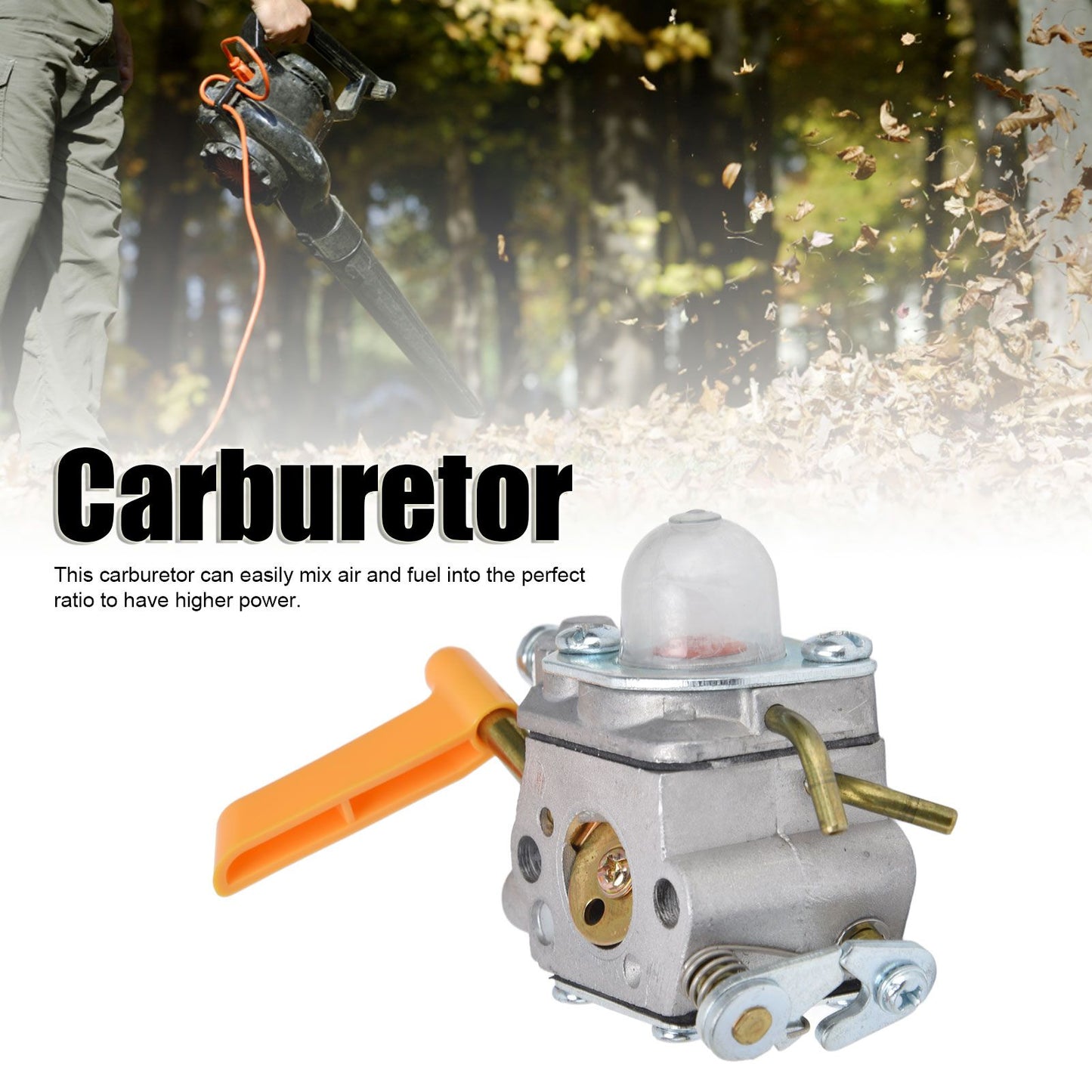 Carburetor Set Blower Carb Accessory 545081855 for PP320 P325 XLB GBV 325 BVM200VS PPB1838LE V1294-YM0523-3111220020611