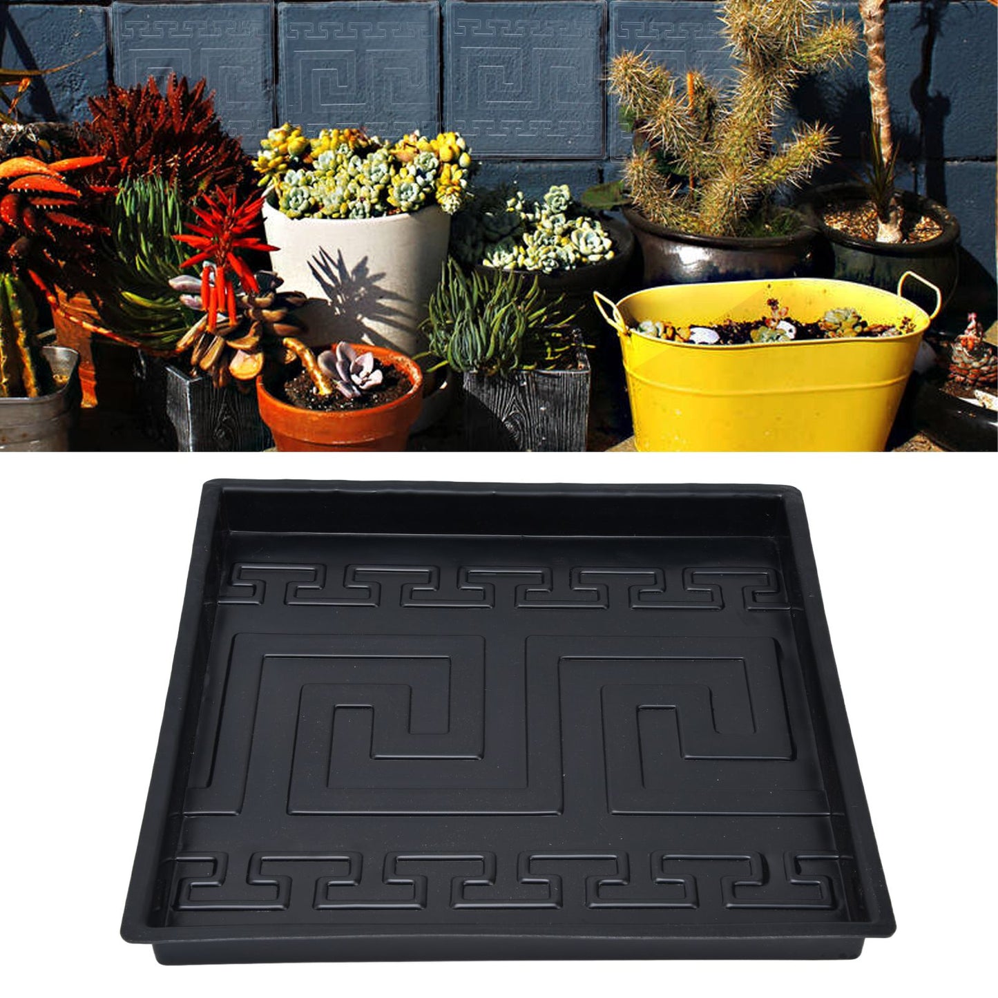 Concrete Molds DIY Production Recyclable ABS Durable Stepping Stone Molds for Garden Home Decoration V1294-YM0523-3111220020711