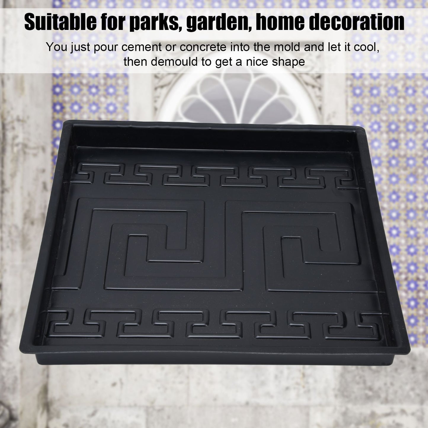 Concrete Molds DIY Production Recyclable ABS Durable Stepping Stone Molds for Garden Home Decoration V1294-YM0523-3111220020711
