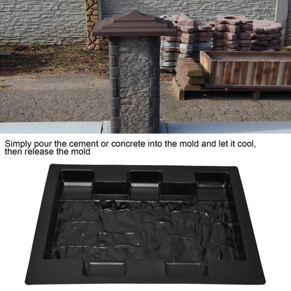 Stepping Stone Mold Concrete Block Maker House Decoration Mold for Garden Pathway Yard Lawn V1294-YM0523-3111220021311