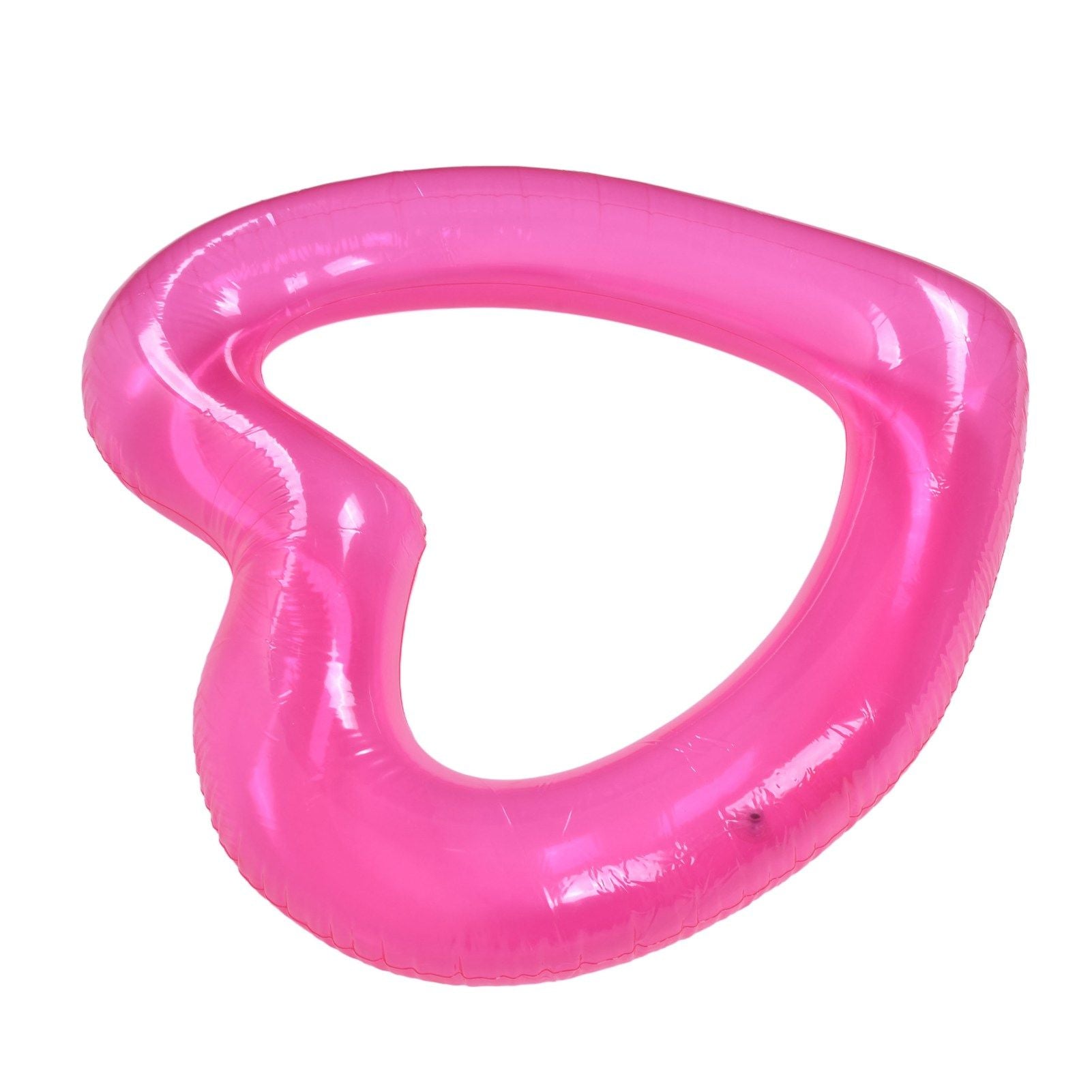 Heart Pool Float PVC Material Skin Friendly Lightweight Pink Romantic Style Floating Tubes for Summer V1294-YM0523-3111220021811