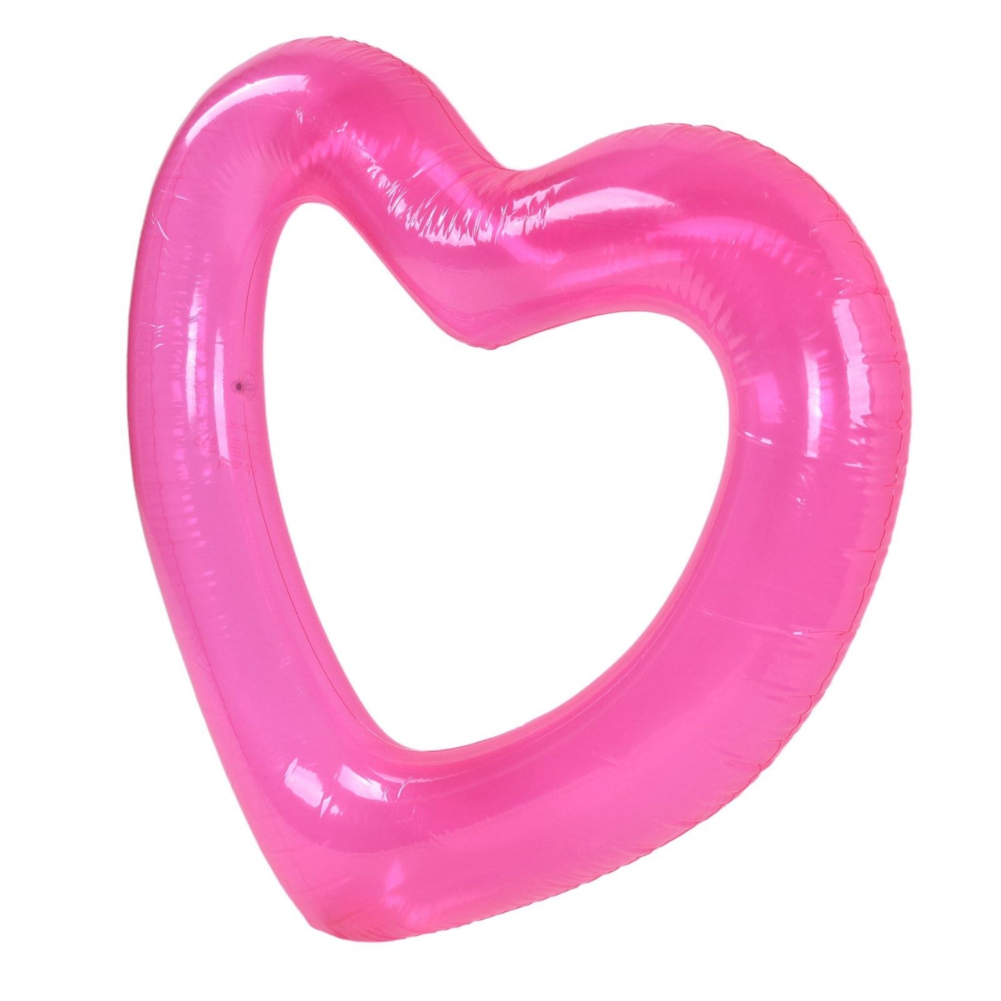 Heart Pool Float PVC Material Skin Friendly Lightweight Pink Romantic Style Floating Tubes for Summer V1294-YM0523-3111220021811