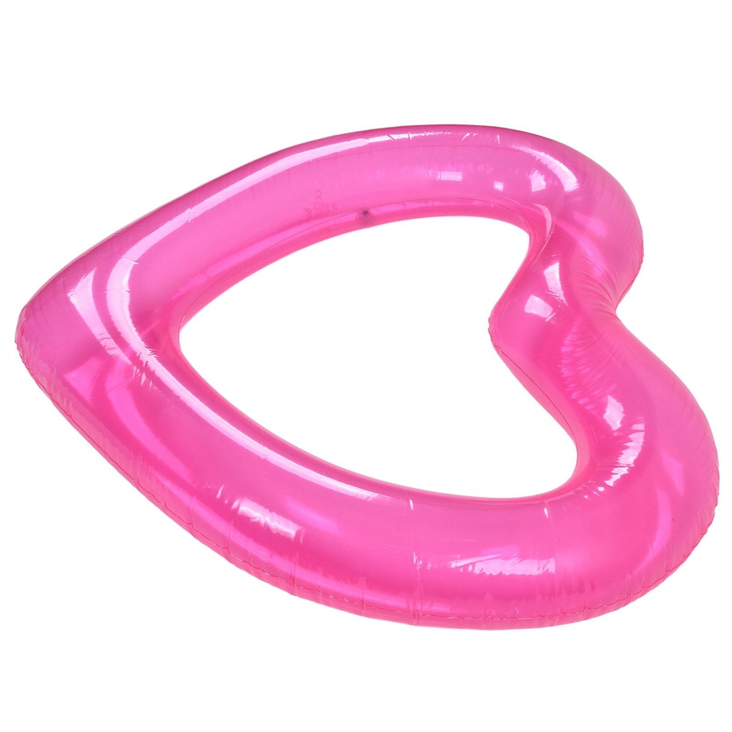 Heart Pool Float PVC Material Skin Friendly Lightweight Pink Romantic Style Floating Tubes for Summer V1294-YM0523-3111220021811