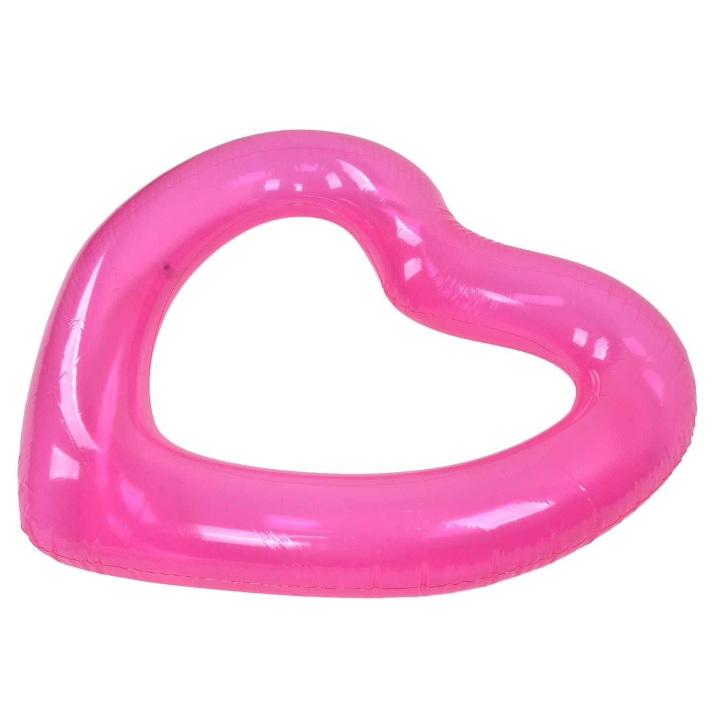 Heart Pool Float PVC Material Skin Friendly Lightweight Pink Romantic Style Floating Tubes for Summer V1294-YM0523-3111220021811