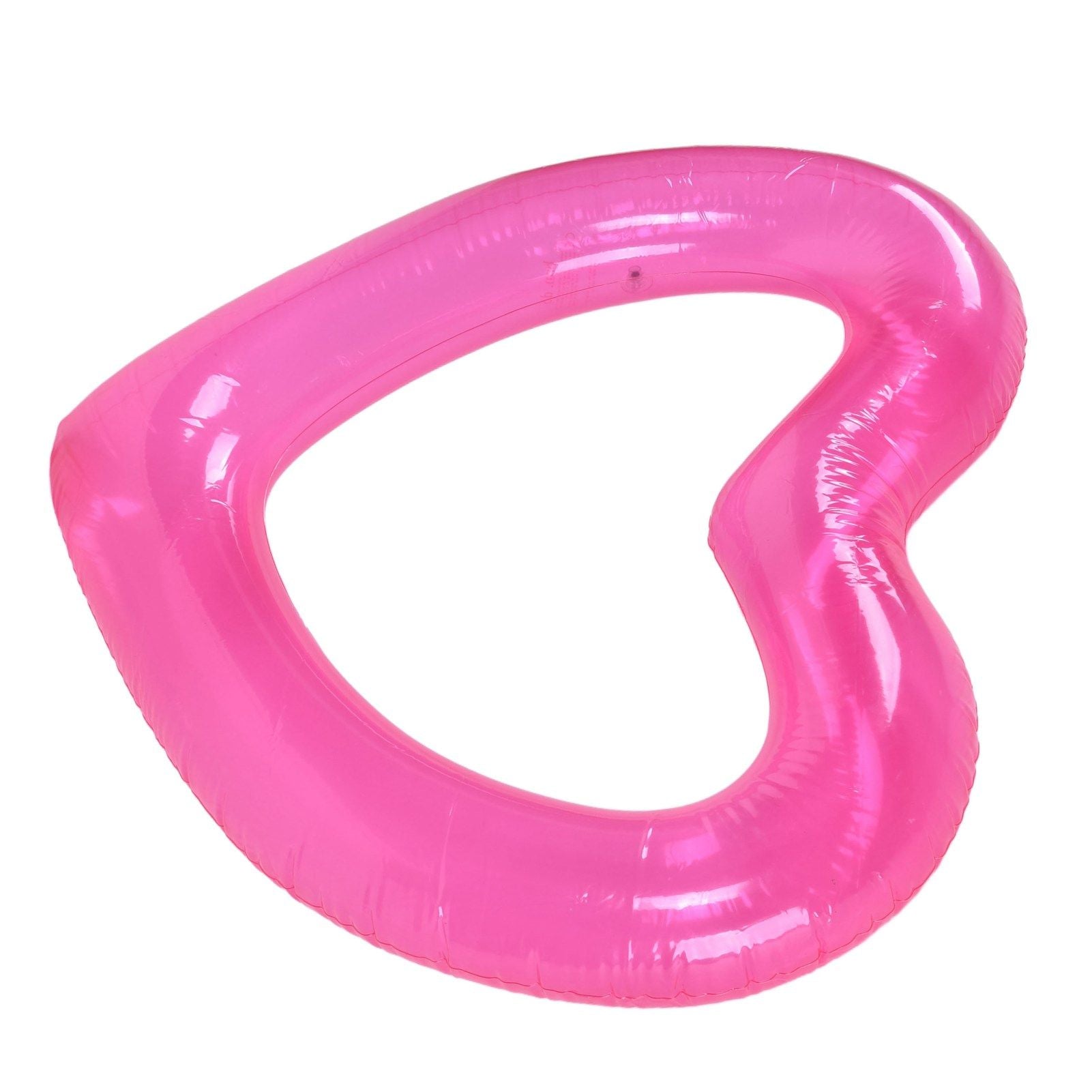 Heart Pool Float PVC Material Skin Friendly Lightweight Pink Romantic Style Floating Tubes for Summer V1294-YM0523-3111220021811