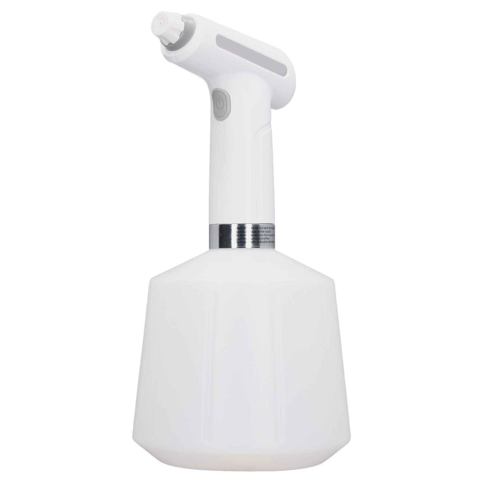 Electric Plant Spray Bottle 3.7V Waterproof Easy Control Battery Indicator USB Charging Adjustable Volume V1294-YM0523-3111220022112