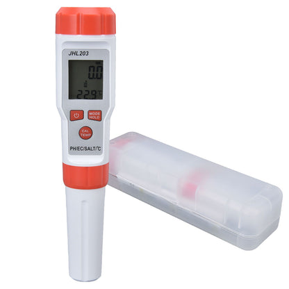 PH Tester 4 in 1 Portable Automatic Recognition Temperature Compensation Accurate Widely Used EC Meter for PH V1294-YM0523-3111220027111