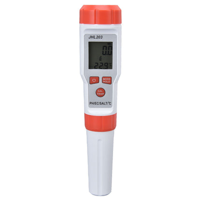 PH Tester 4 in 1 Portable Automatic Recognition Temperature Compensation Accurate Widely Used EC Meter for PH V1294-YM0523-3111220027111