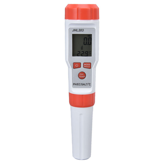 PH Tester 4 in 1 Portable Automatic Recognition Temperature Compensation Accurate Widely Used EC Meter for PH V1294-YM0523-3111220027111