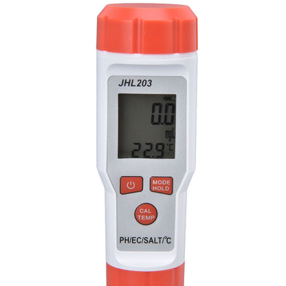 PH Tester 4 in 1 Portable Automatic Recognition Temperature Compensation Accurate Widely Used EC Meter for PH V1294-YM0523-3111220027111