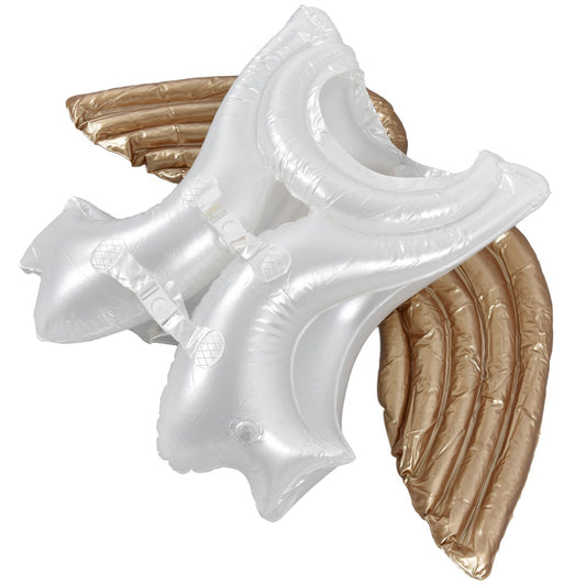 Inflatable Swim Vest Angel Wing Appearance Thickening Environmentally PVC Swimming Jacket for 4-10 Years Old V1294-YM0523-3111220028811